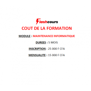 MAINTENANCE INFORMATIQUE 