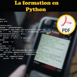 Format PDF : Formation en Python