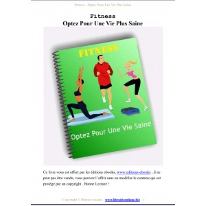 Fitness optez pour une vie plus saine 