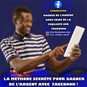 1 HEURES DE COURS : LA MÉTHODE DE GAGNER DE L'ARGENT AVEC FACEBOOK SANS PUBLICITÉ