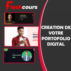 CRÉATION DE VOTRE PORTFOLIO DIGITAL