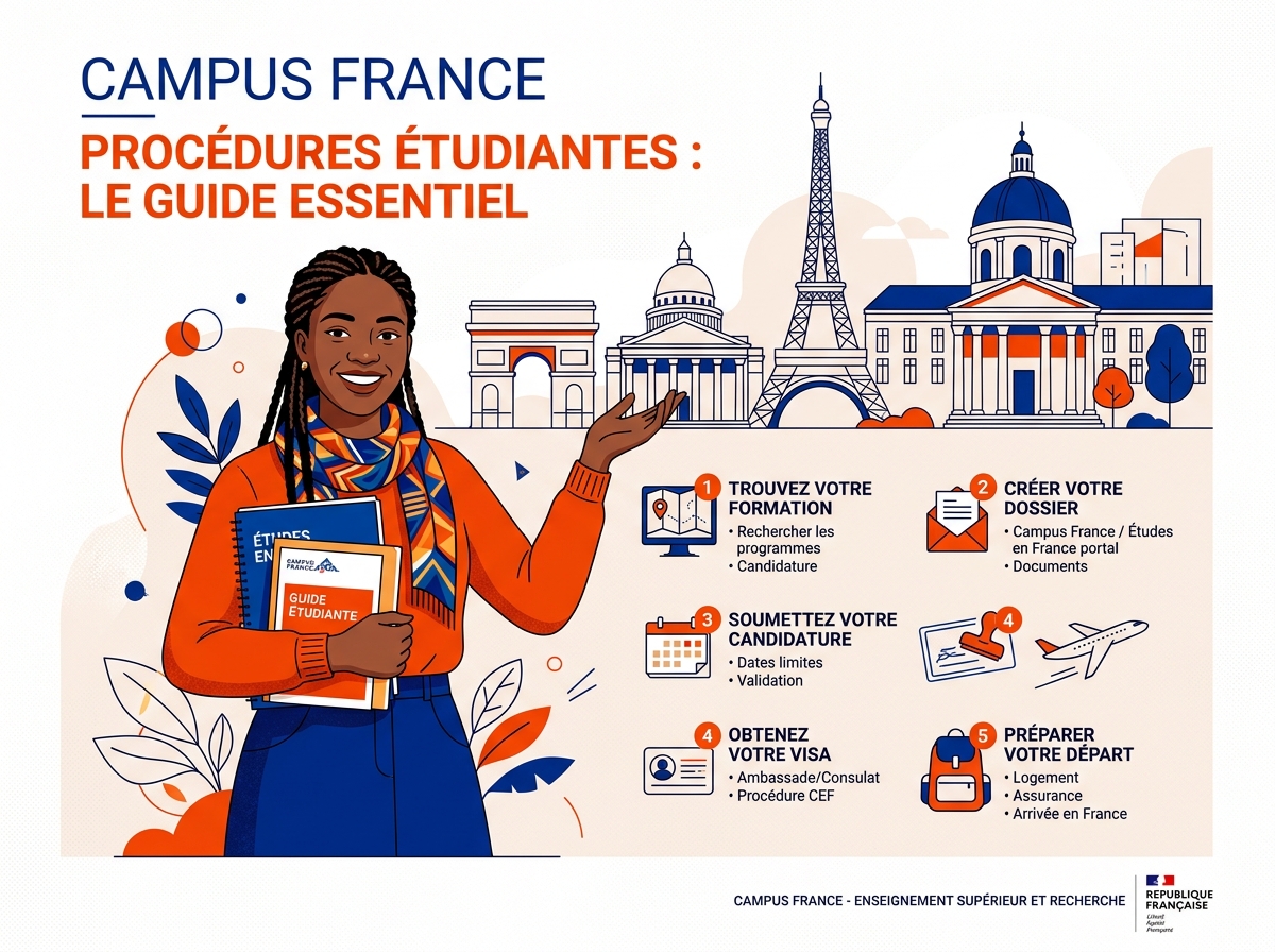 Guide complet Campus France Sénégal